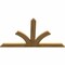 Ekena Millwork Richland Rough Sawn Timber Gable Bracket, Western Red Cedar, 84"W x 49"H x 2"D x 6"F, 14/12 Pitch GBW084X49X0206RIC00RWR - alternate 4